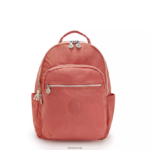 Kipling V4X2B475 vintage roza Seoul velik 15" nahrbtnik za prenosni računalnik ženske nahrbtniki za prenosnike