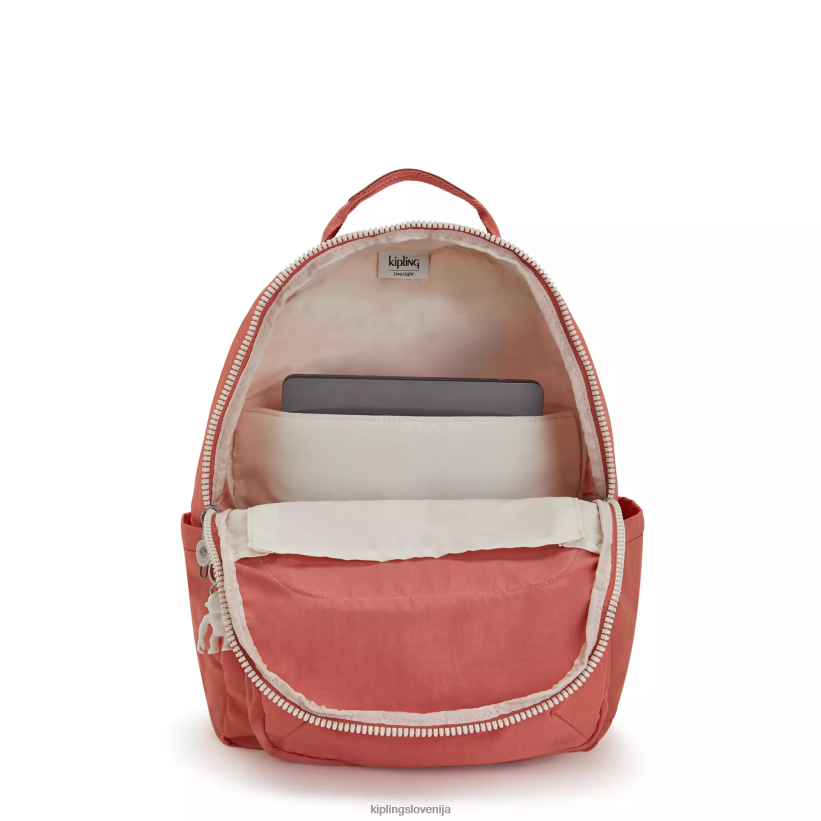 Kipling V4X2B475 vintage roza Seoul velik 15" nahrbtnik za prenosni računalnik ženske nahrbtniki za prenosnike - slika 3