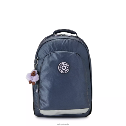 Kipling V4X2B477 admiralsko modra učilnica kovinski 17" nahrbtnik za prenosni računalnik ženske nahrbtniki za prenosnike