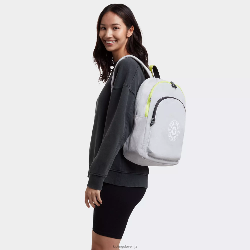 Kipling V4X2B485 zračno siva Curtis velik 17" nahrbtnik za prenosni računalnik ženske nahrbtniki za prenosnike - slika 4
