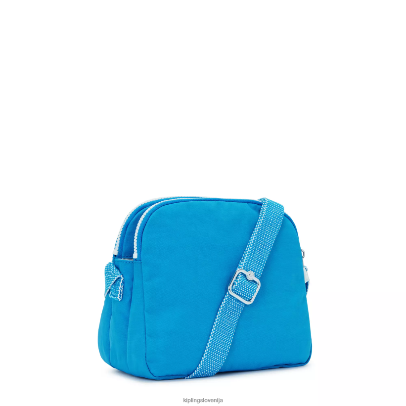 Kipling V4X2B48 željna modra keefe torba za čez ramo ženske torbice za čez ramo - slika 4