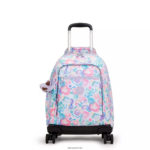 Kipling V4X2B491 vodne rože nahrbtnik za prenosni računalnik new zea 15" s potiskom ženske nahrbtniki za zvijanje
