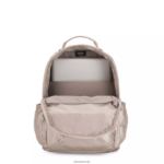 Kipling V4X2B503 kovinski sijaj Seoul velik kovinski 15" nahrbtnik za prenosni računalnik ženske nahrbtniki za prenosnike - slika 3