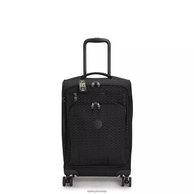 Kipling V4X2B515 vtisnjen podpis youri spin drobno potiskana prtljaga na 4 kolesa ženske vozna prtljaga - slika 1