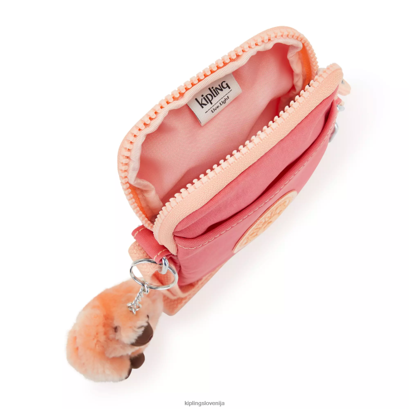 Kipling V4X2B55 veselo roza torba za telefon tally čez telo ženske torbice za čez ramo - slika 2