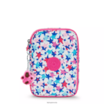 Kipling V4X2B587 makove zvezdice Etui s potiskom za 100 pisal ženske peresa in svinčniki