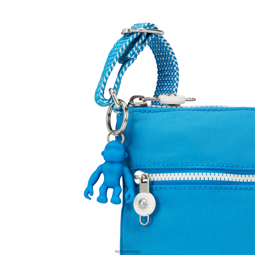 Kipling V4X2B94 željna modra keiko mini torbica za čez ramo ženske mini vrečke - slika 5